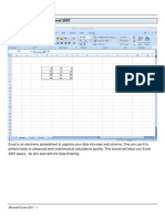 Microsoft Excel 2007