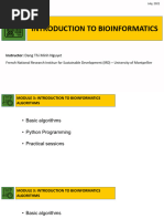 Module3 Bioinformatics Algorithms