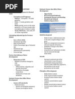 Developmental Milestone (Week 8) Reviewer