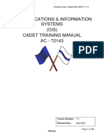 Ac-72143 - Cis Training Manual-V1.0 - Sep 21