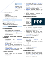 Schizophrenia and Mental Status Exam