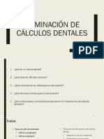 T3. Eliminación de Cálculos Dentales I