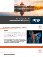 The Therapeutics of Acupuncture and Moxibustion (Myofascial, Bi Syndrome, Lower Back, Waist Sprain, Sciatica) (1) - 1