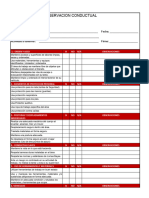 Observacion Conductual