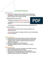 Part2: Planning:: Chapter 3: Planning and Strategic Management