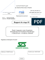 Rapport de Stage