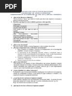 Cuestionario Del Ii Trimestre de Lengua y Literatura de 1bgu