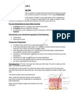 Homeostasis - Biology Notes