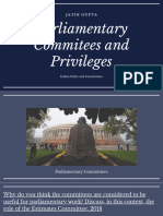 Classroom 0 Class PartIParliamentary Committees and Privileges