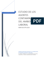 Informe de Contaminacion Del Ambiente Laboral