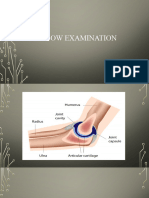 Elbow PT Assessment