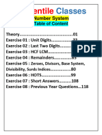 Number System 2023