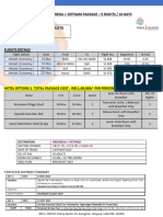 09 Nights Indonesia and Vietnam Package For Mr. Shanky Verma Soni X 05