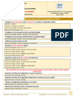 Configuration Commutateur CISCO