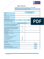 Higher Nationals: Internal Verification of Assessment Decisions - BTEC (RQF)