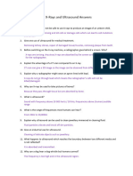 p3 Xrays and Ultrasound Quiz Answers 1