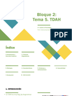 Bloque2 - Tema 5 - TDAH