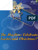 DoMuslimsCelebrateEasterAndChristmas IslamicEnglishBook