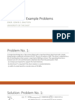 2.0 Band Brake Example Problems