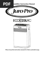 User Manual Juro-Pro Eco II 23L RC