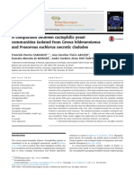 A Comparison Between Cactophilicy East Communities Isolated From Cereus Hildmannianus and Praecereus Euchlorus Necrotic Cladodes