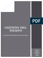 Gestion Del Tiempo Formato Final