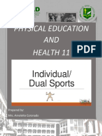 PDF Module 2 Individual and Dual Sports