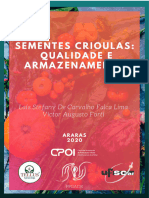 Sementes Crioulas Qualidade e Armazenamento