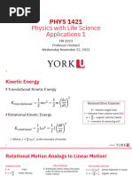 PHYS 1421-11 (Nov) - 22