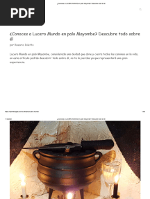 Lucero Mundo