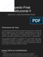 Proyecto Final Institucional II