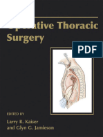 (Rob & Smith's Operative Surgery (5th Ed.), V. 7) Larry R Kaiser - Glyn G Jamieson - Operative Thoracic Surgery (, CRC Press)