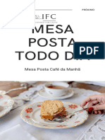 Mesa Posta Todo Dia - Aula 1 - Café Da Manhã