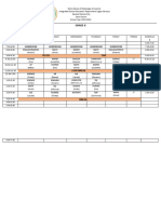 GRADE 8 Schedule