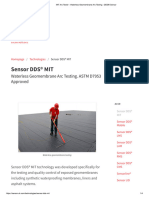 MIT Arc Tester - Waterless Geomembrane Arc Testing - DDS® Sensor