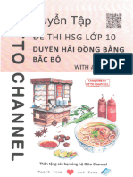 22. Tuyển Tập Đề Thi HSG Lớp 10 - Đồng Bằng Bắc Bộ - Otto Channel