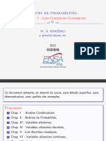 22proba Ghazdali Cours Chapitre7 LoisContinuesClassique