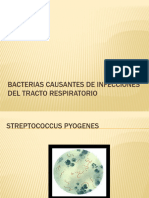 Bacterias Causantes de Infecciones Del Tracto Respiratorio