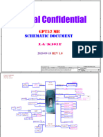 HP 15-Dw3002np Gpt52 La-K201p Ver 1.0 Schematic Diagram