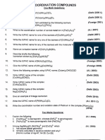 Coordination Compounds