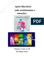 Projeto 4º Ano - Afinando Sentimentos e Emoções