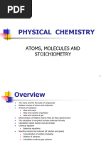 1 - Atoms, Molecules and Stoichiometry