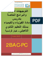 Instructions 2BAC PC