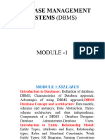 21aim45a Dbms Module 1