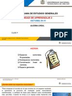 Algebra Lineal Espacios Vectoriales