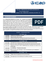 Edital #001/2023 - Prefeitura Municipal de Pium-To 27 de Outubro de 2023 Concurso Público para Prefeitura Municipal de Pium - To