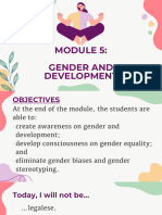 NSTP 1 - Gender and Development