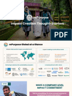 Repurpose Global & Torajamelo - Impact Creation Thought Starters