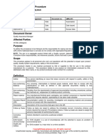 QMS 035 Deviation Report System Sample