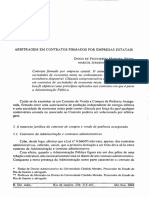 Arbitragem em Contratos Firmados Por Empresas Estatais